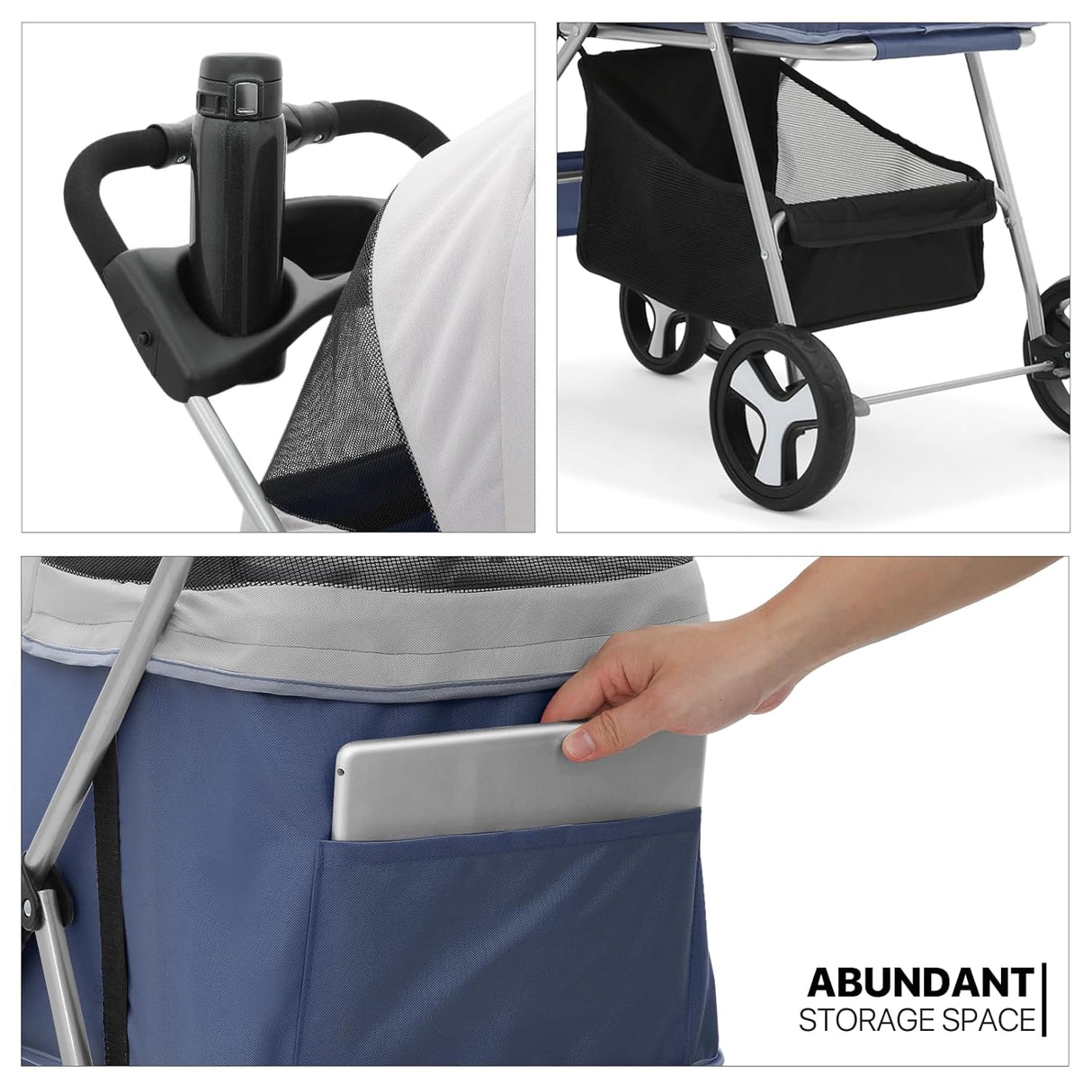 Carrión 3 en 1 MoNiBloom para Mascotas, hasta 33 lbs, Plegable