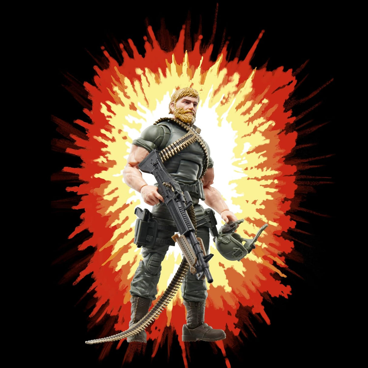 Figura de Acción G.I. Joe Rock 'N Roll, 6 con 9 Accesorios