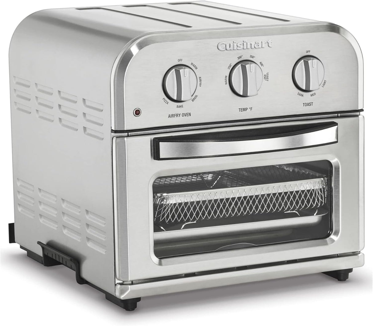 Horno Tostador Cuisinart TOA-26, 6 en 1, 1800W, Compacto