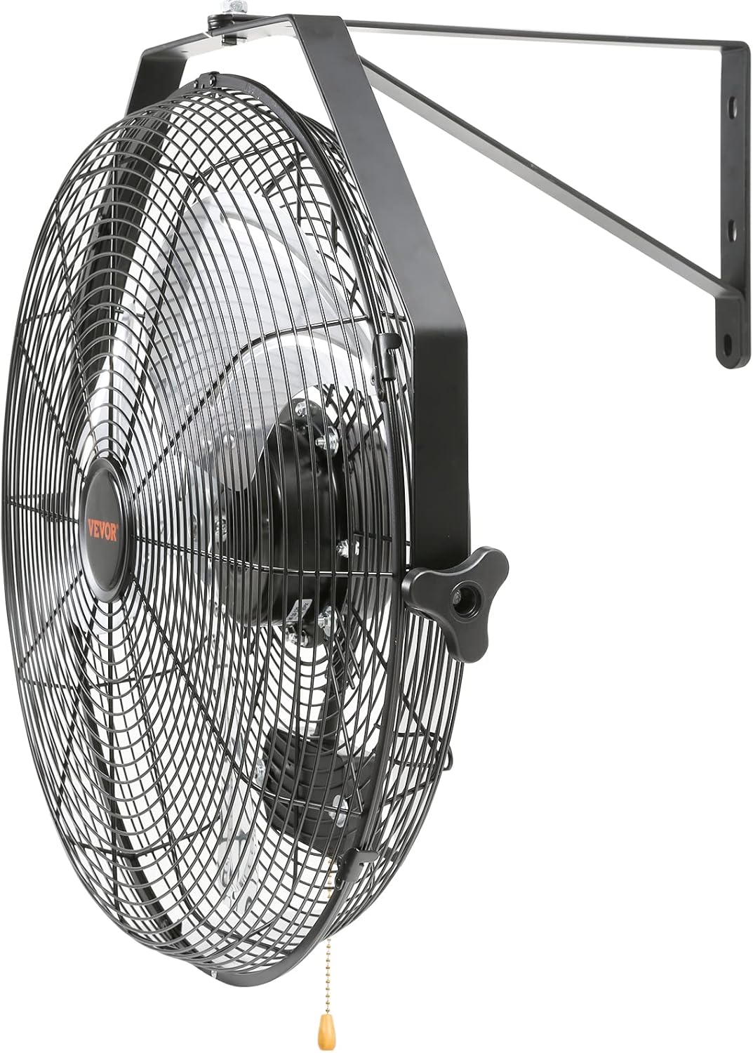 VEVOR Ventilador de Pared 18 3 velocidades IP44, 4150 CFM