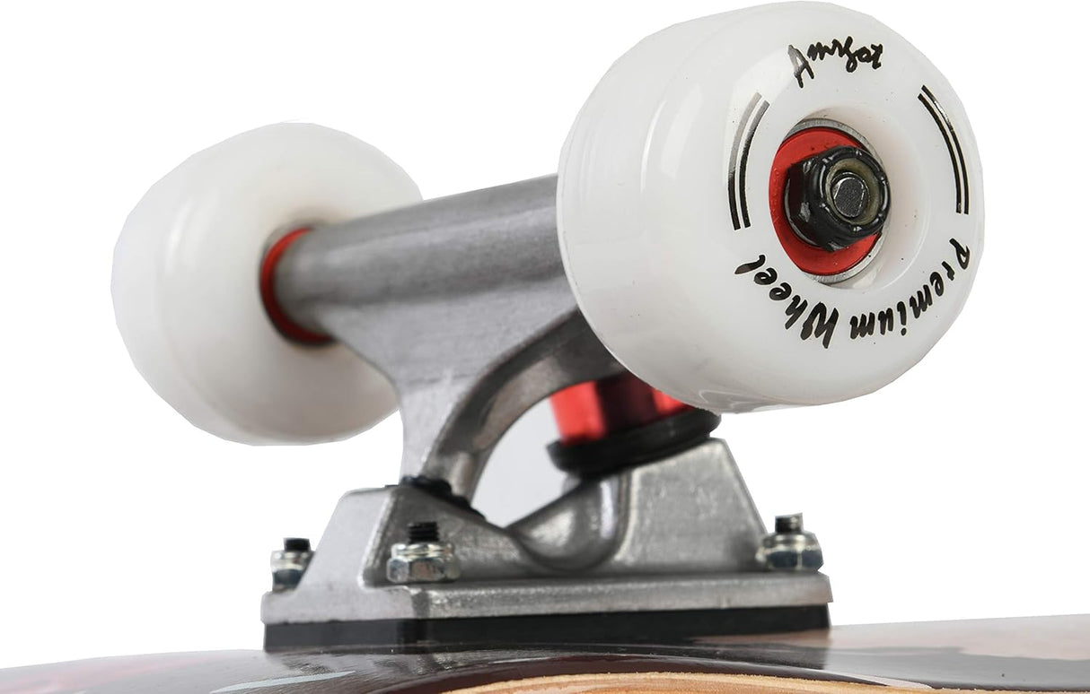 Patineta Completa para Principiantes, 31x8 pulgadas, 7 Capas