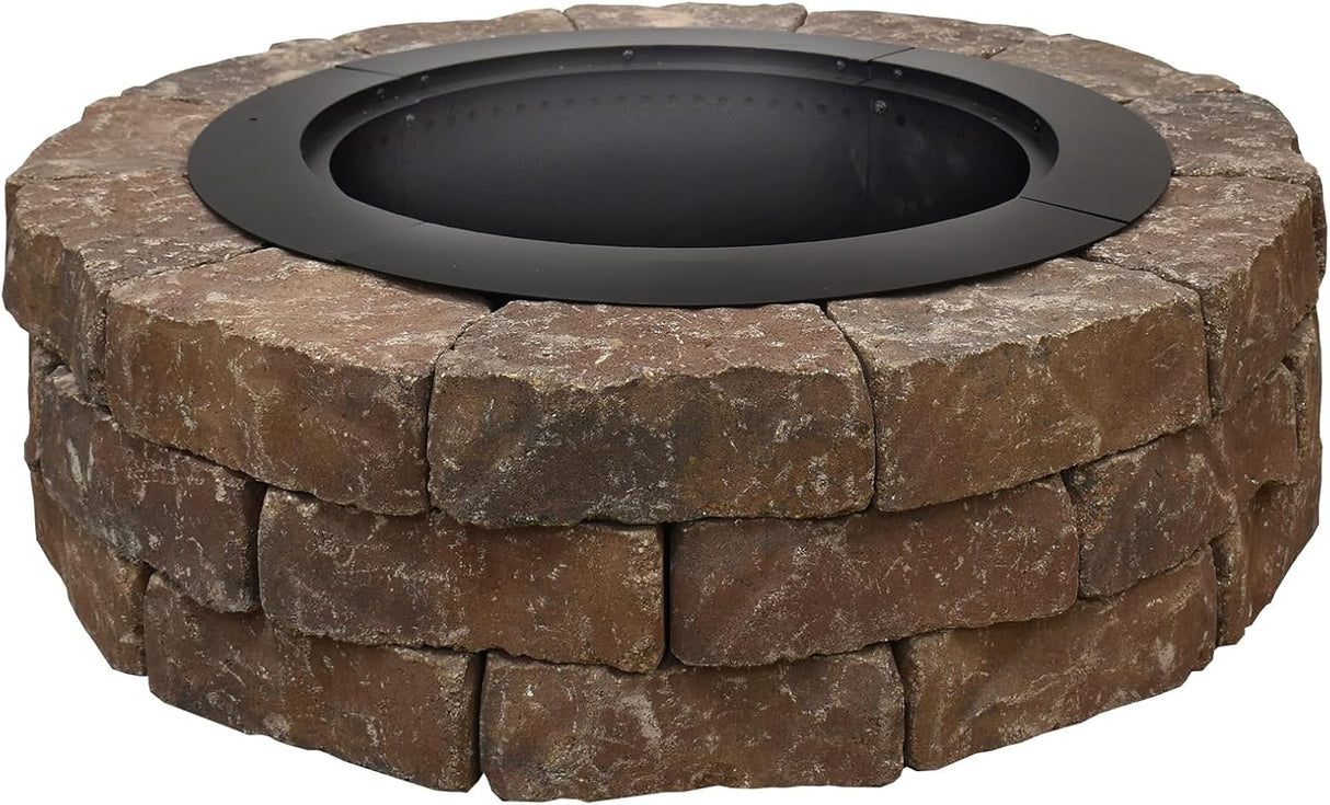 Anillo de fuego ahumador redondo 28" para exteriores