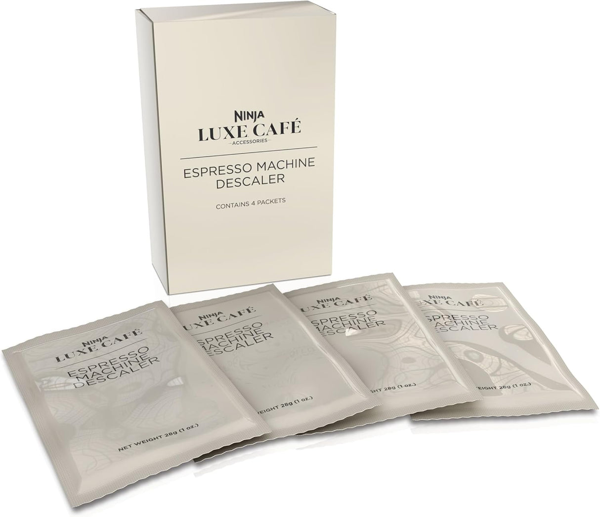 Desincrustante para Cafetera Ninja Luxe, 4 Paquetes, XSKDSCLSOL4PK