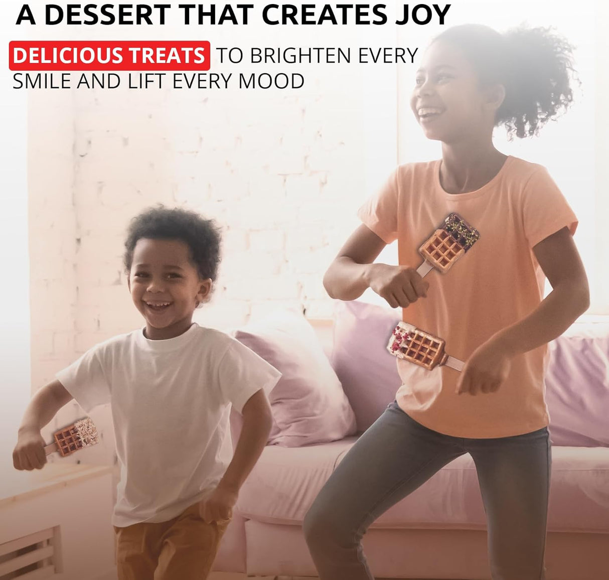 Máquina de Waffles ALDKitchen, Acero Inoxidable, 6 Waffles