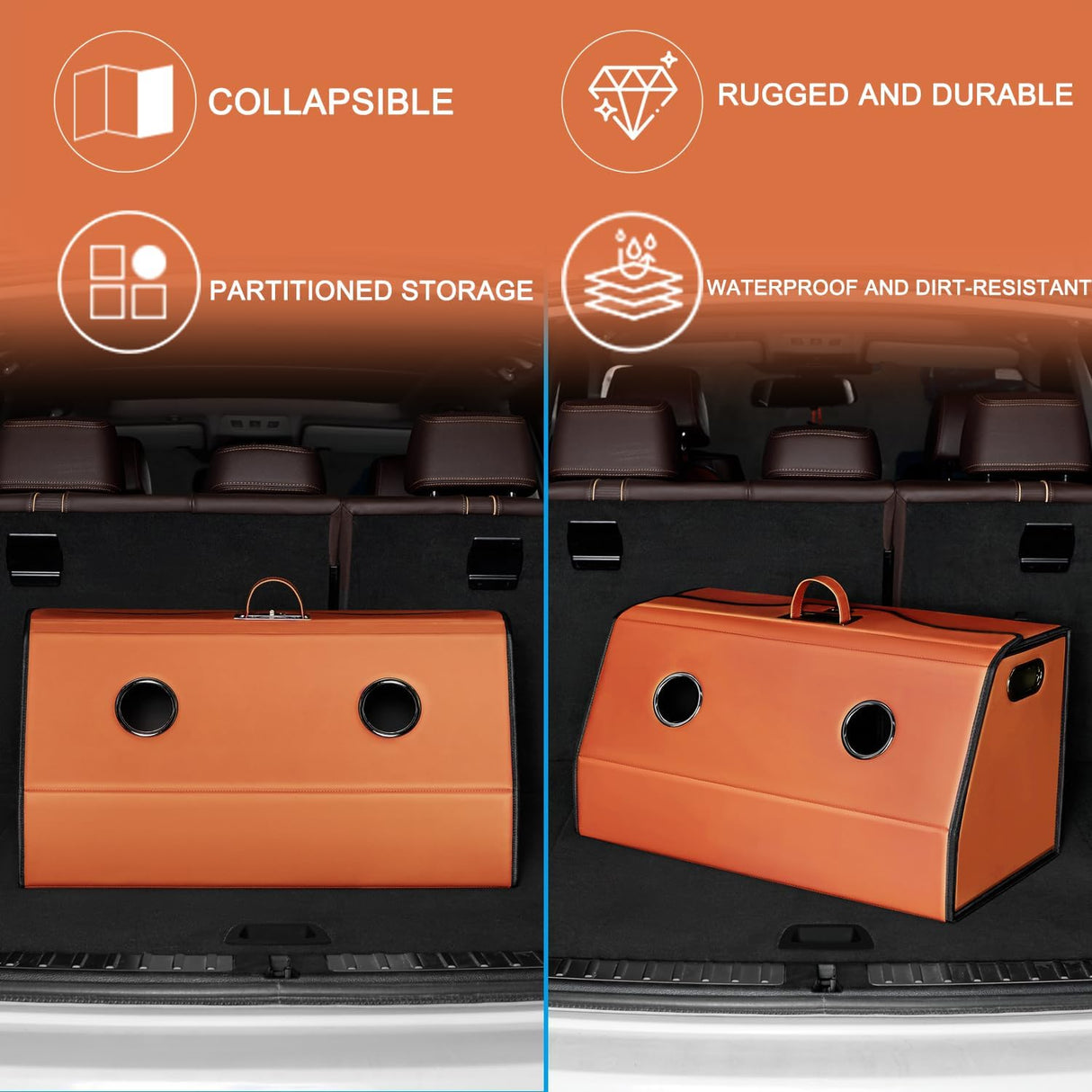 Organizador de Maletero HOLDCY - Impermeable y Ajustable 26