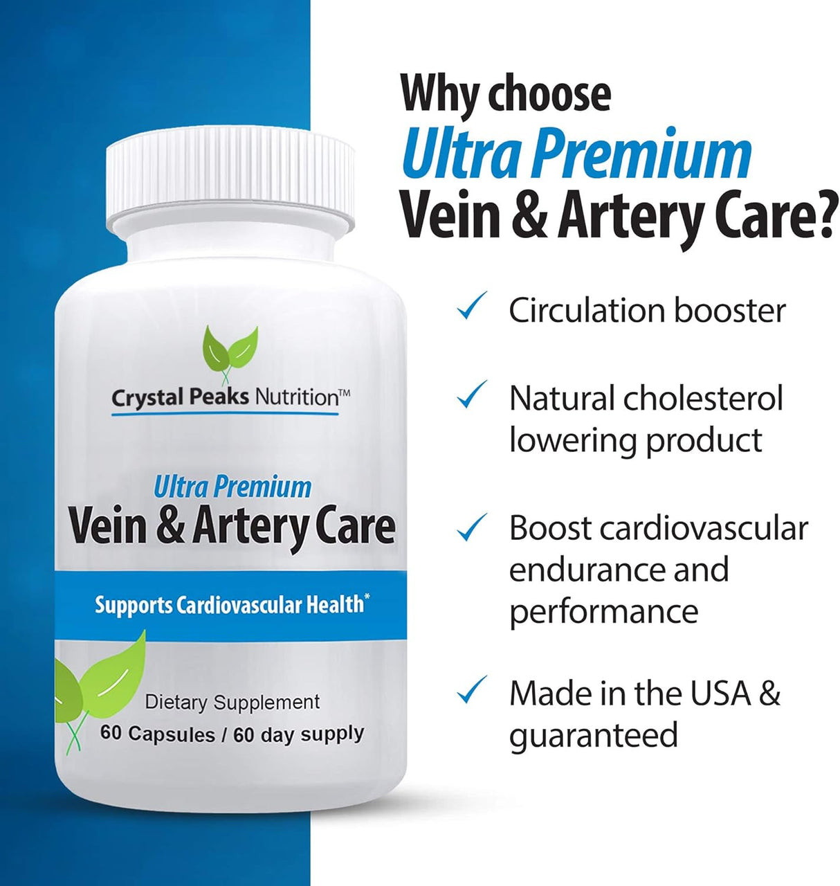 Suplementos Alimenticios Cuidado de las venas y las arterias