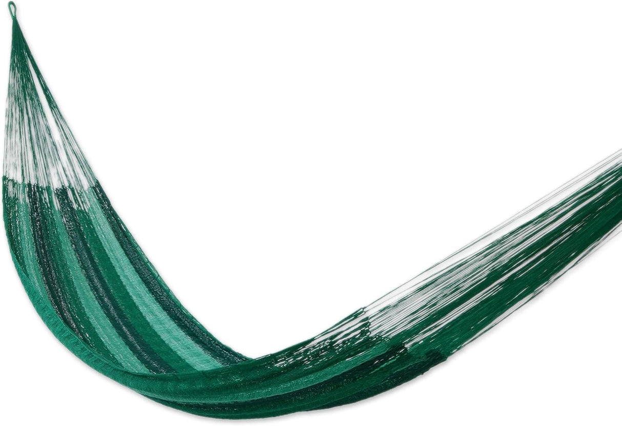 Hamaca de Cuerda Tejida a Mano NOVICA, Estilo Maya, Caribeña