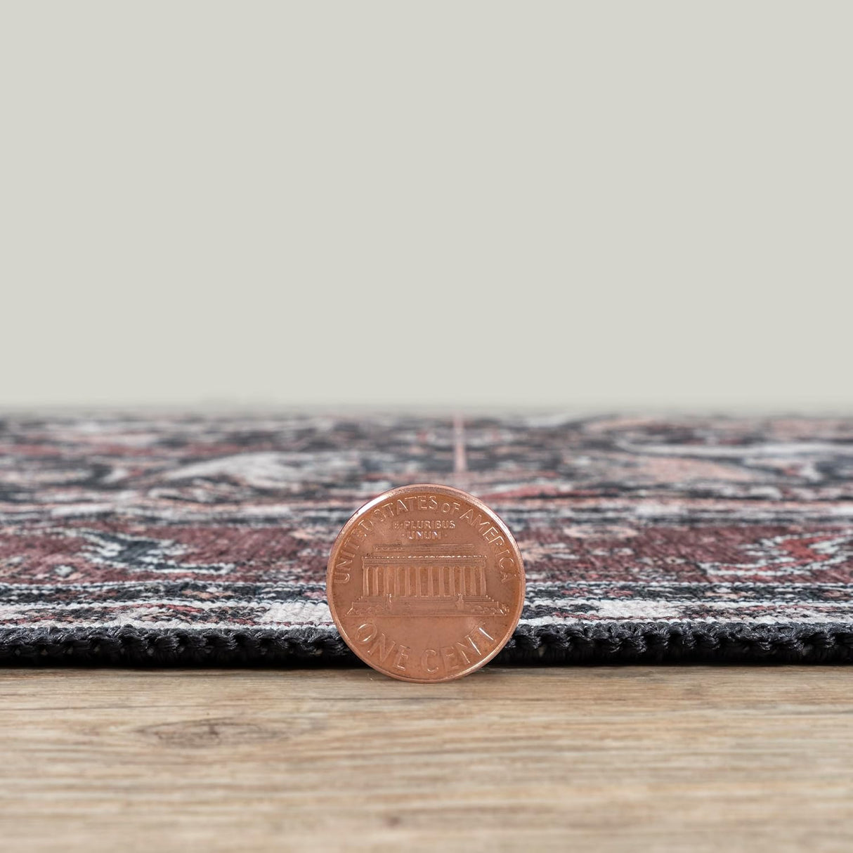 Alfombra Adiva 8x10 Lavable Antideslizante para Hogar