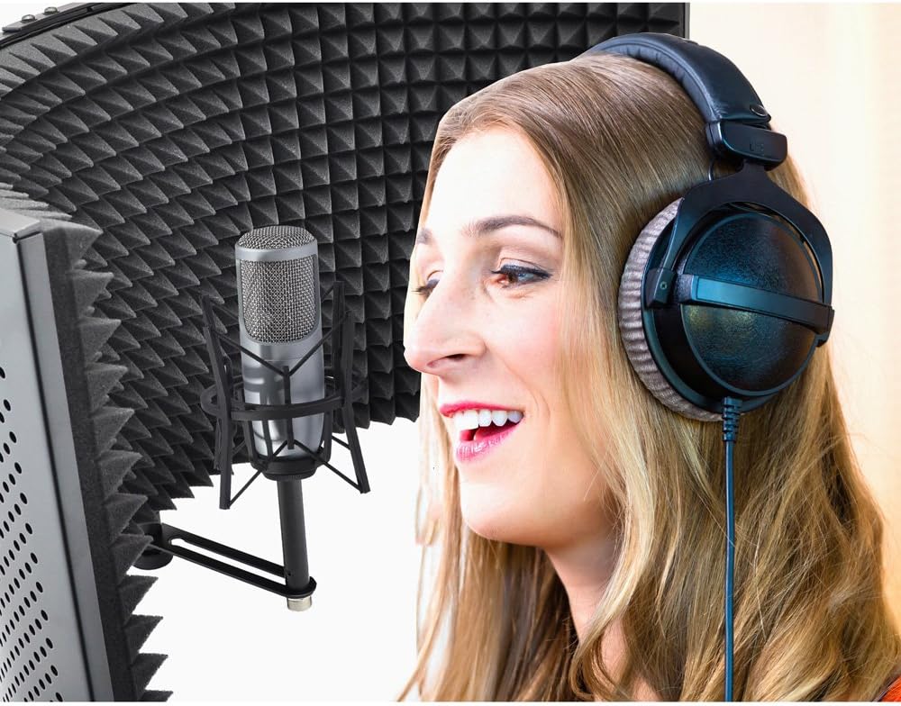 Panel Acústico Pyle - Aislante Sonoro para Micrófono