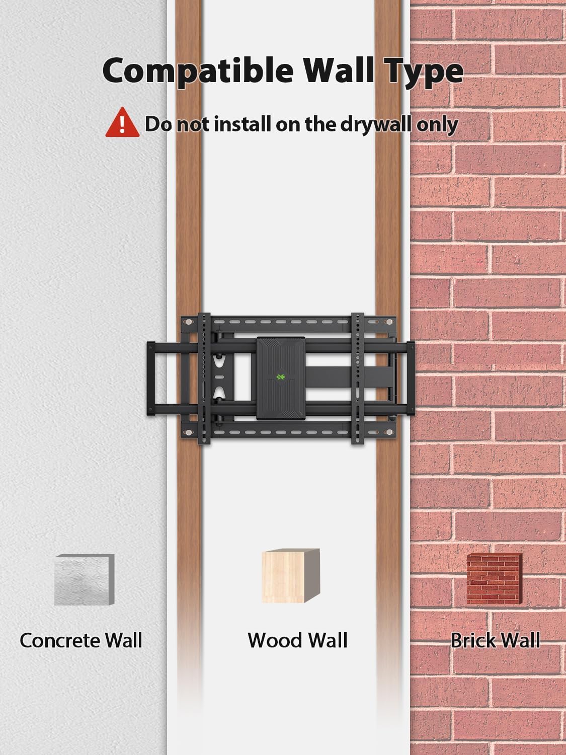 Soporte de pared USX para TV 42-90 40 extensión XML035
