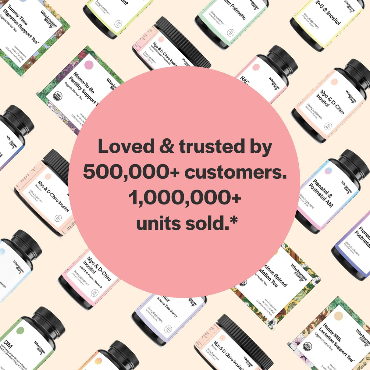 Suplemento NAC Wholesome Story 600 mg | Soporte Salud 120 Caps