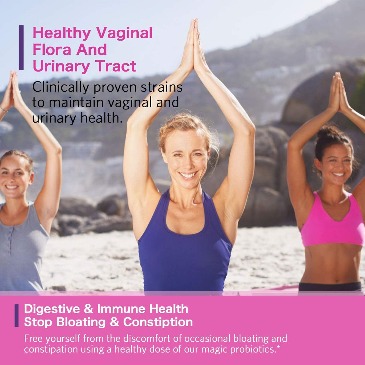 Suplemento Probiótico para mujeres 60 cáp sin gluten