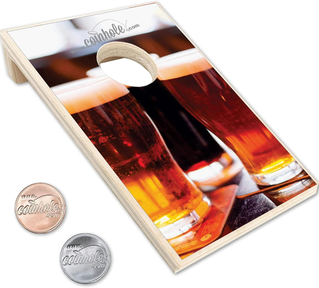 Juego de Mesa Coin Bouncing Party | Cornhole de Viaje