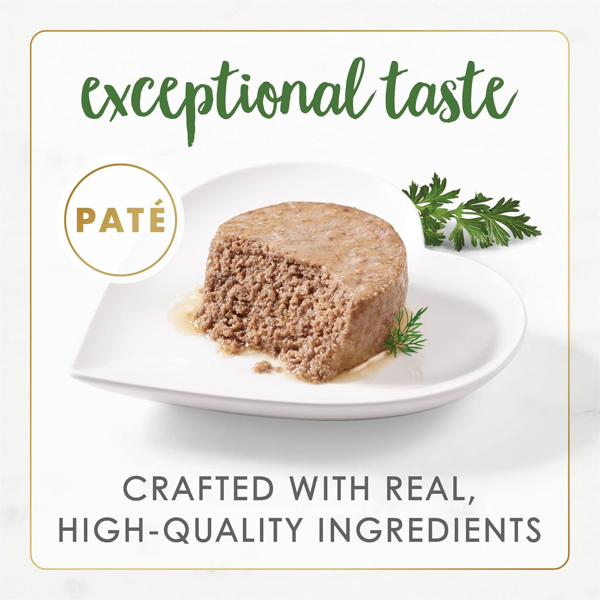 Alimento a húmeda enlatada para gatos adultos Paté Natural