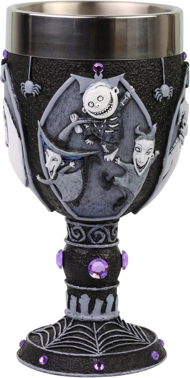 Copa decorativa de personajes, Enesco, 7.09 pulgadas, The Nightmare Before Christmas