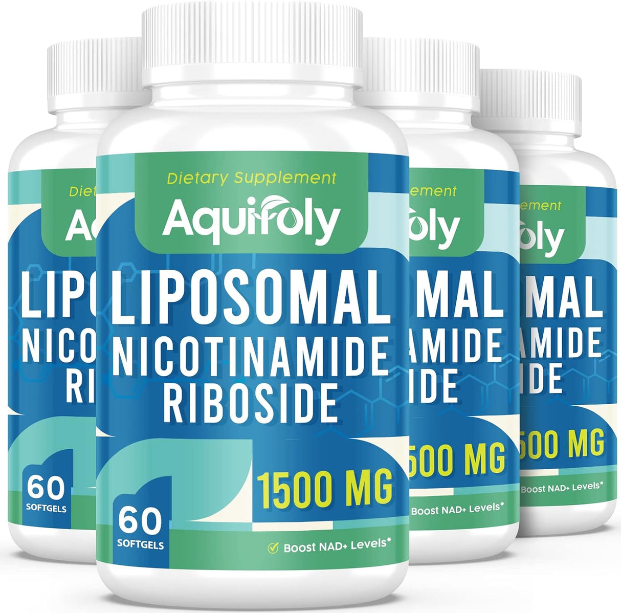 Liposomal Nicotinamide Riboside Supplement with TMG and Pterostilbene