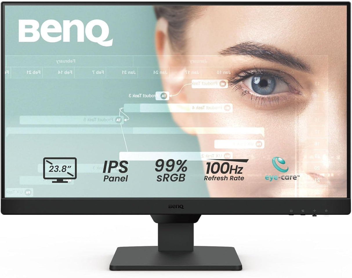 Monitor Gaming BenQ GW2490 24 FHD 100Hz IPS, Anti-Glare