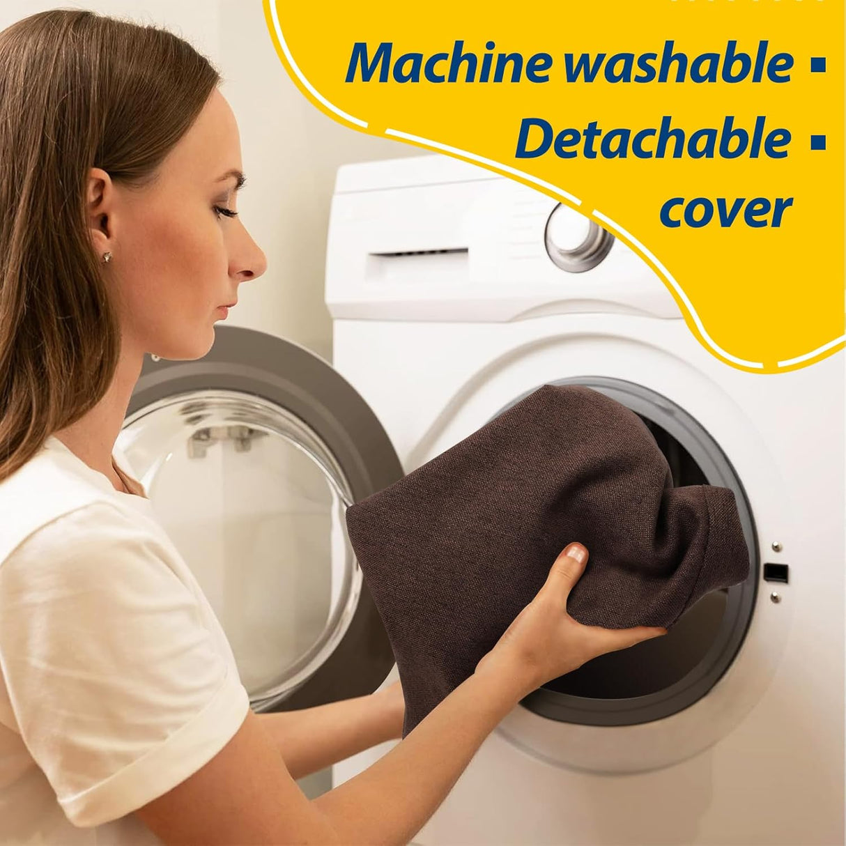 Cojines D-Shaped para Sillas de Comedor AAAAAcessories, 4 Pzas