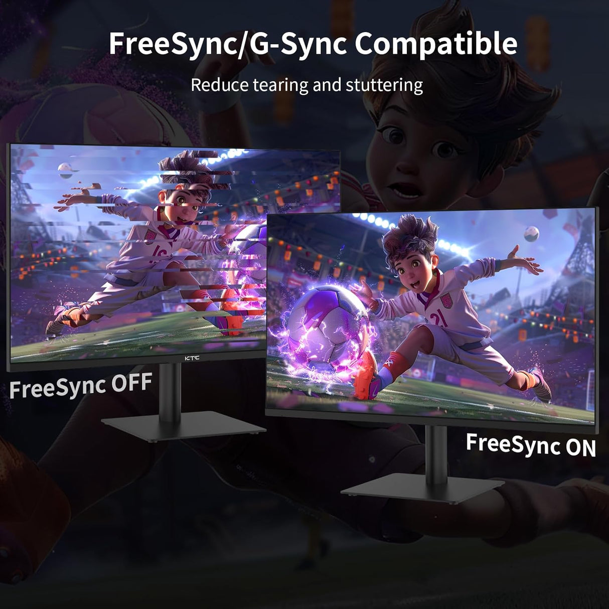 Monitor KTC 27 QHD 100Hz Gaming, FreeSync, H27T13