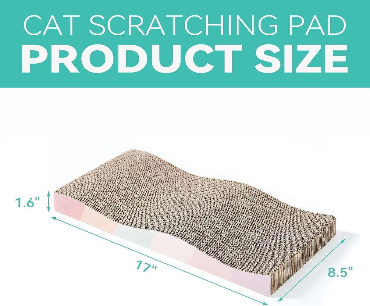 Rascador de gato para gatos de cartón 5 unidades