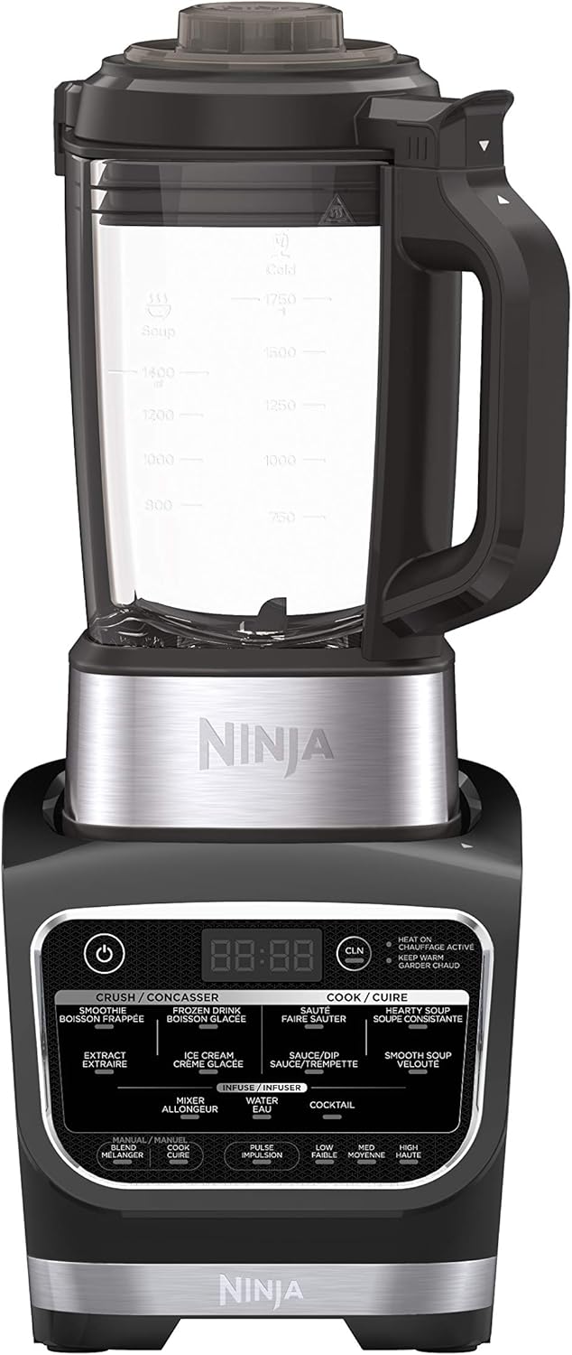 Licuadora Ninja Foodi Heat-iQ 64 oz, HB150C/HB152