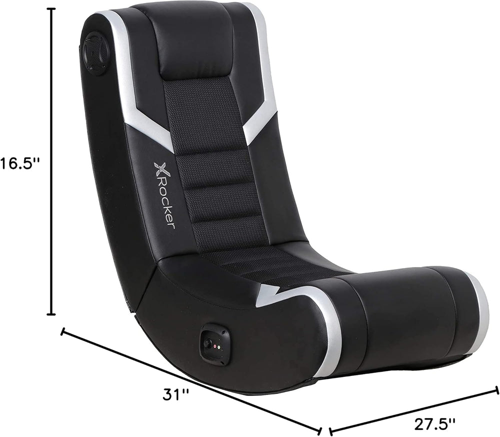 Silla Gamer mecedora con altavoces Bluetooth X Rocker