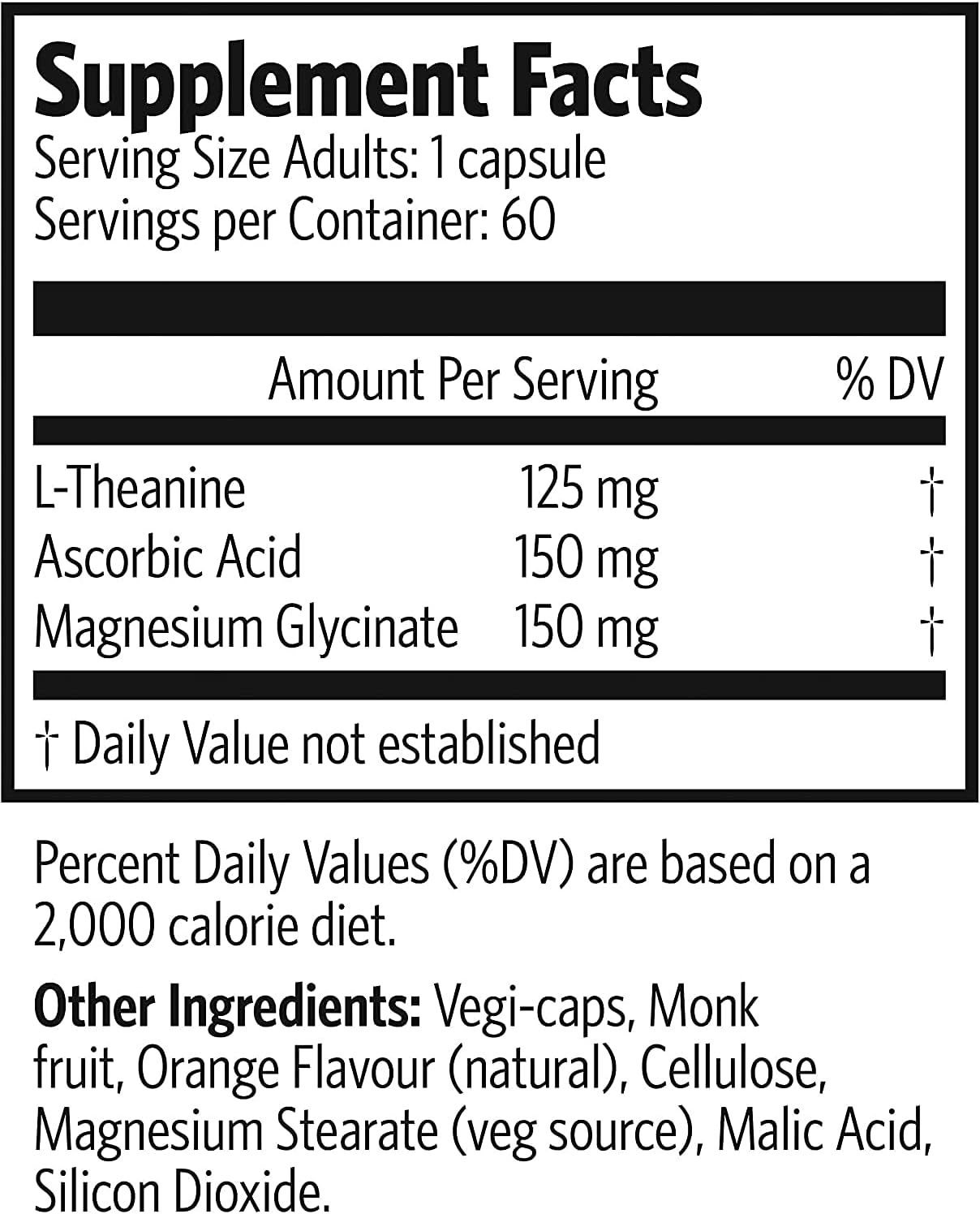 Suplementos 60 comprimidos masticables sin azúcar