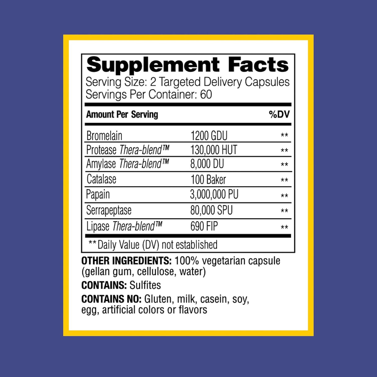 Suplemento Enzymedica, Repara el oro, apoya la recuperación