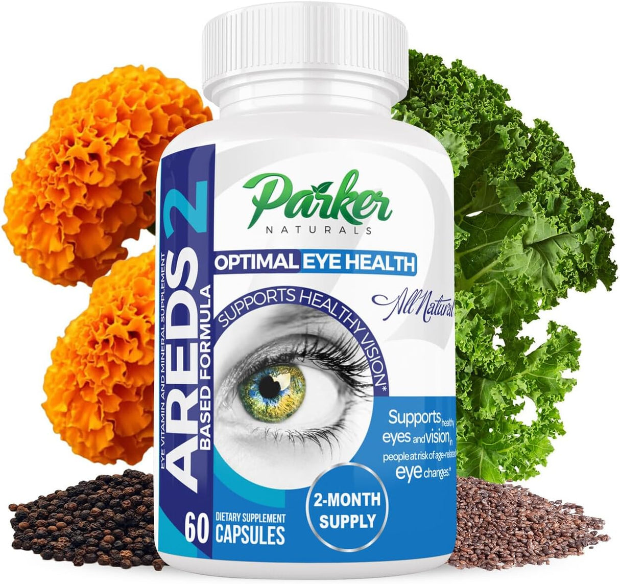 Suplemento de vitaminas para los ojos Parker Naturals