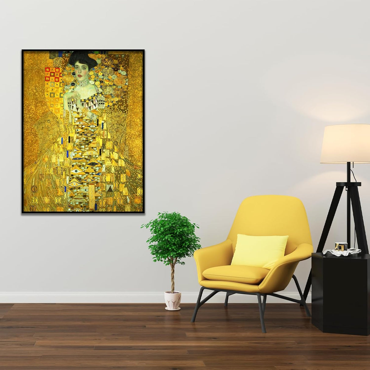Arte mural de Gustav Klimt Retrato de Adele Bloch-Bauer