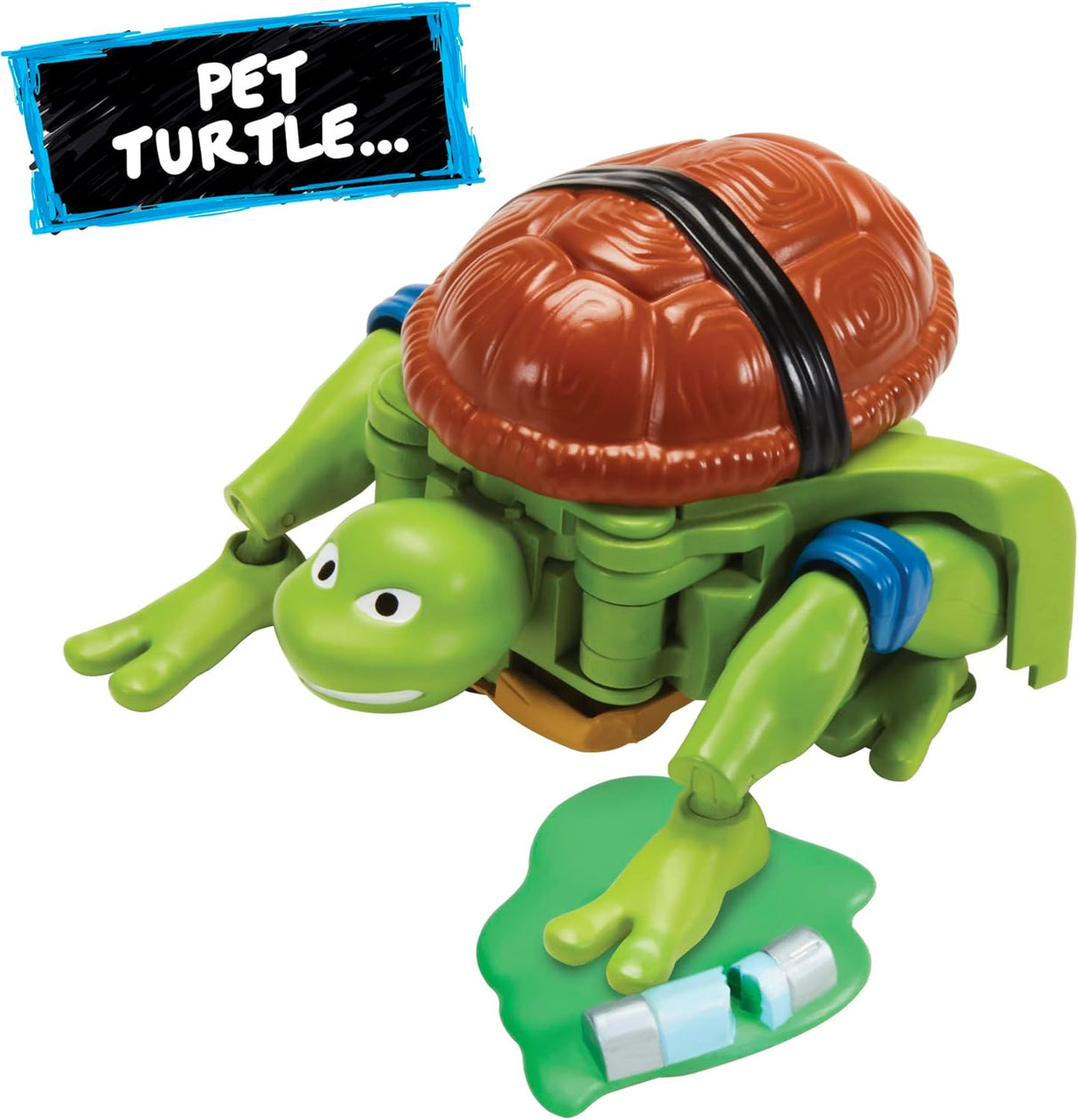 Figura Leonardo Mascota Ninja 5.5” de Playmates Toys Mutations