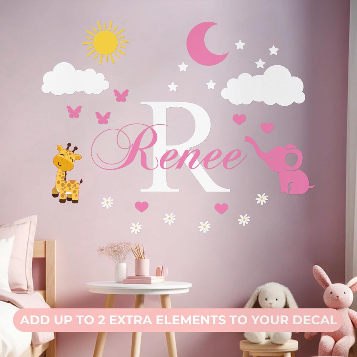 Decoración de Habitación Bebé Cryptonite Vinilo Personalizado