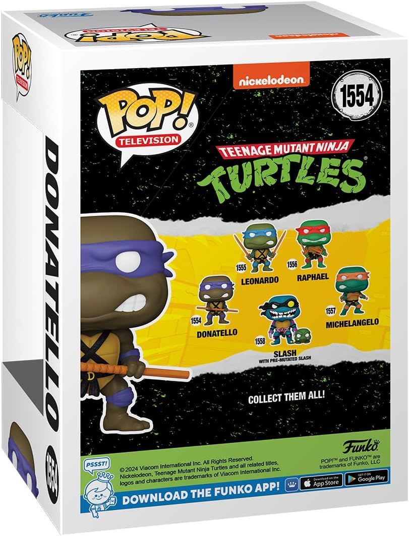 Funko Pop! TV: Tortugas Ninja - Donatello Coleccionable 2023