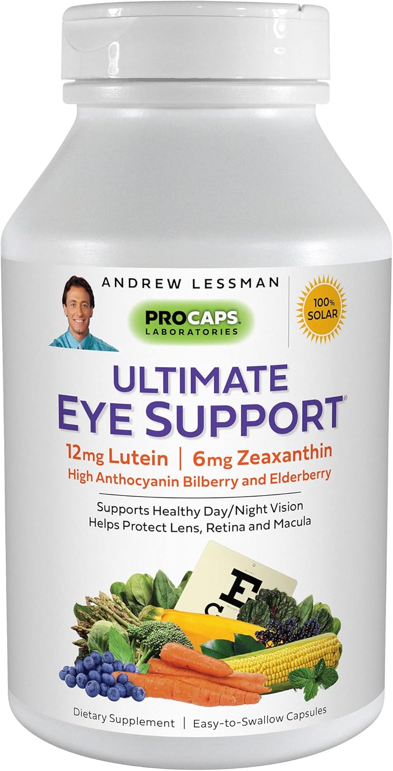 Suplemento de apoyo para los ojos de Andrew Lessman