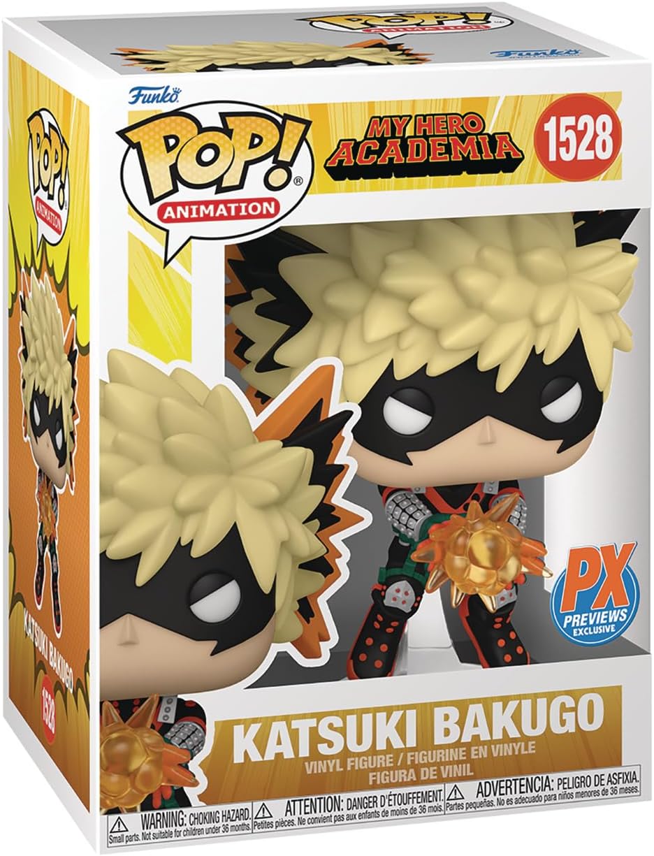 Figura Vinilo Exclusiva Previews Katsuki Bakugo My Hero Academia