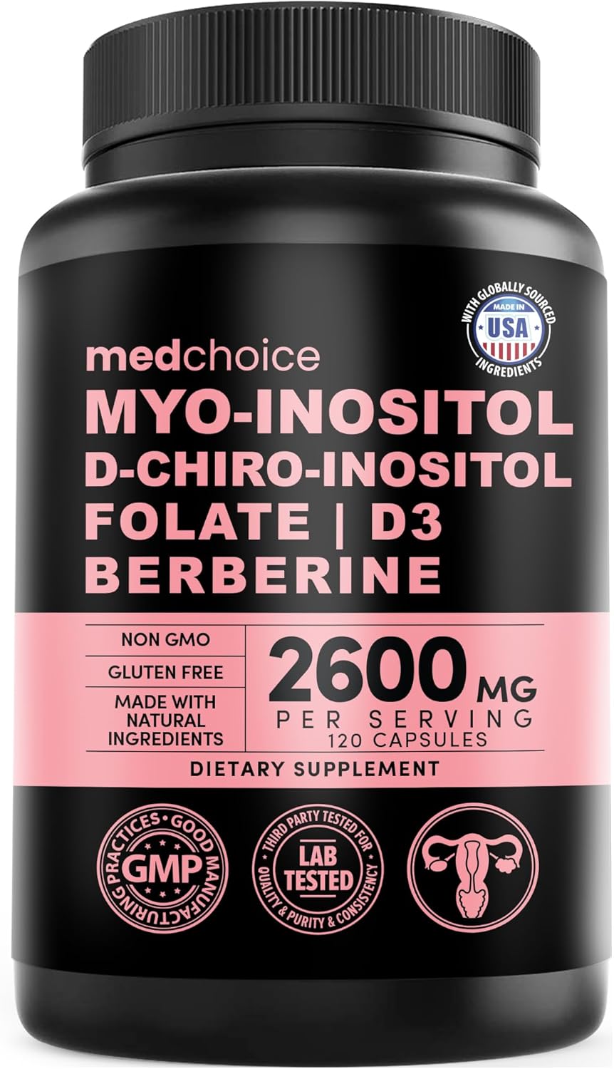 Suplemento 14 en 1 de inositol y soporte hormonal Mujer, 120 capsules