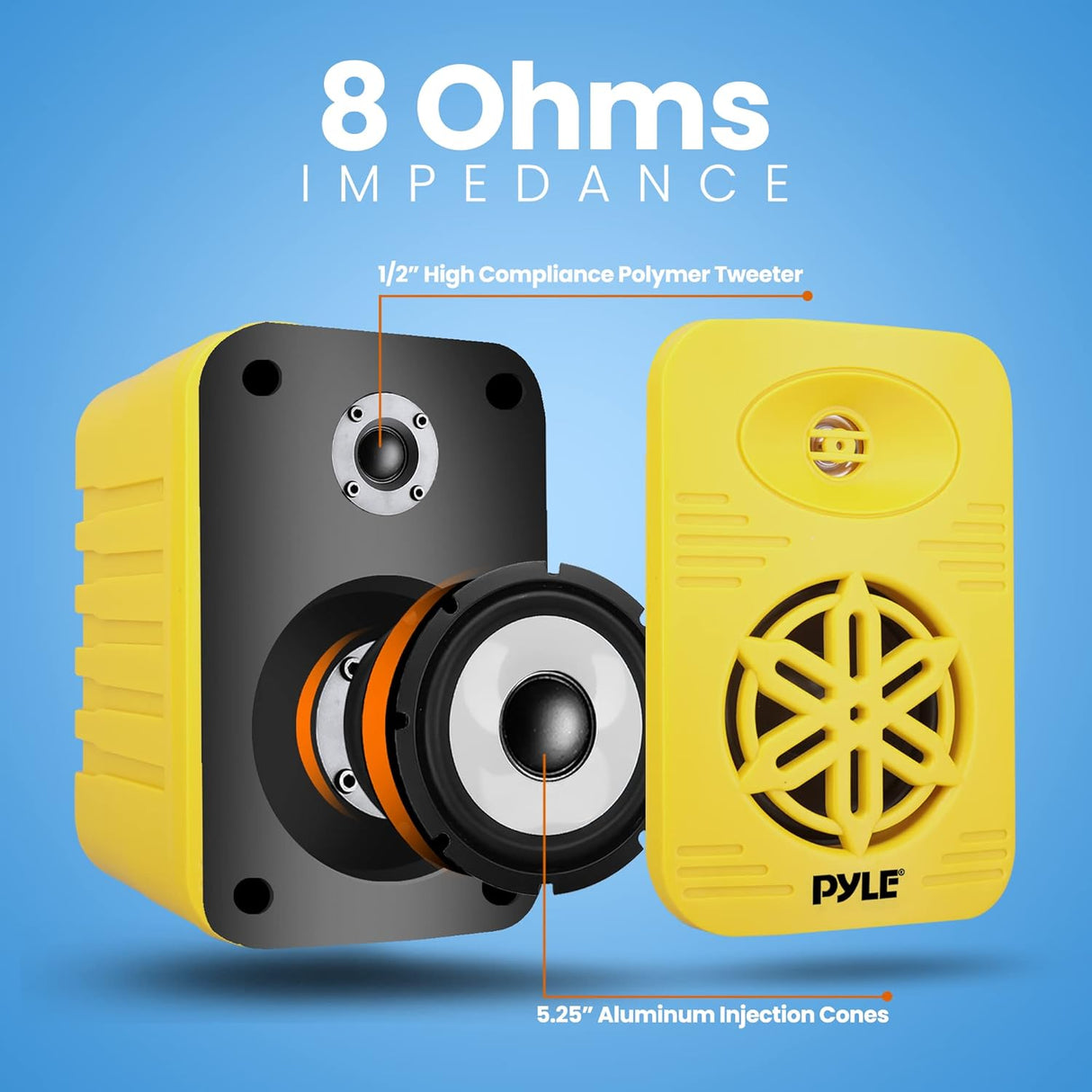 Parlantes o altavoces para interiores PYLE-HOME PDWR55YL