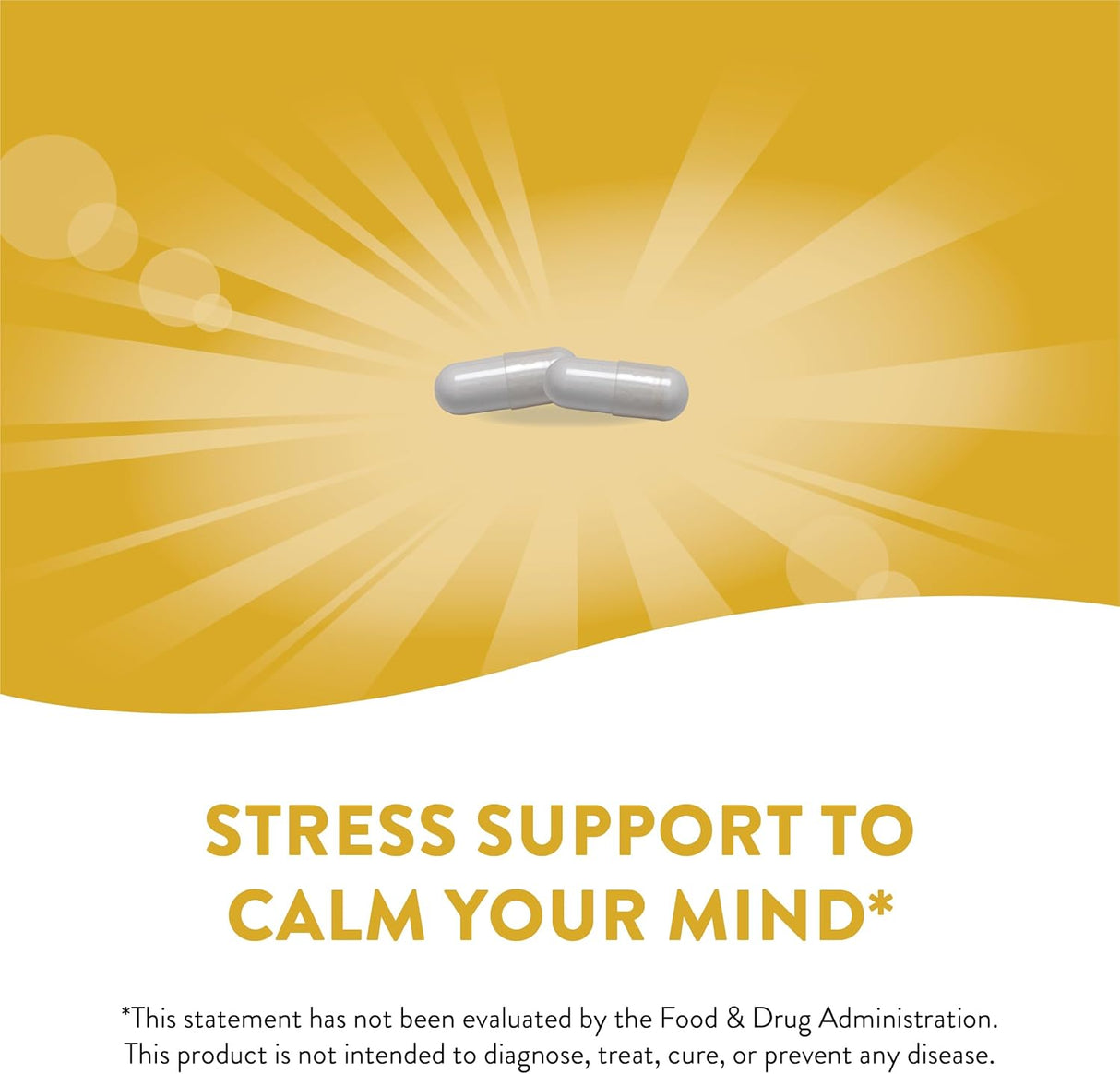 Suplemento de Apoyo al Estrés Promueve la Relajación