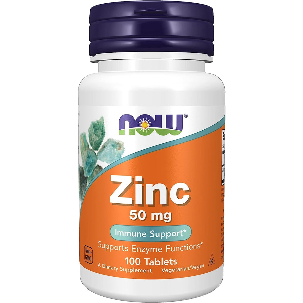 Suplemento Gluconato de zinc de 50 mg 100 tabletas.