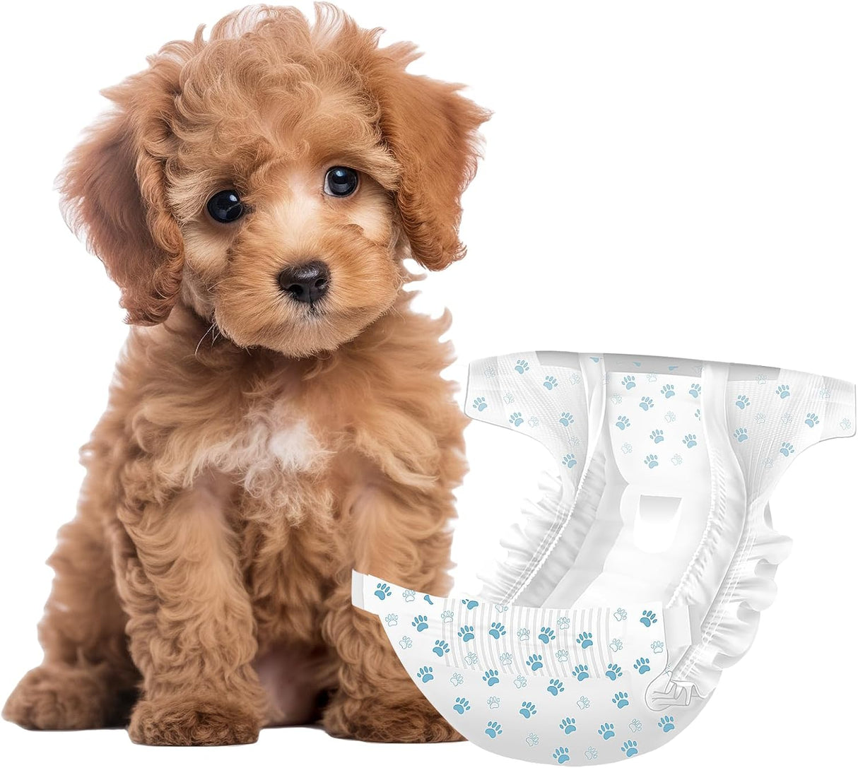 IMMCUTE Pañales para perras,30unidades,pañales súper absorbentes