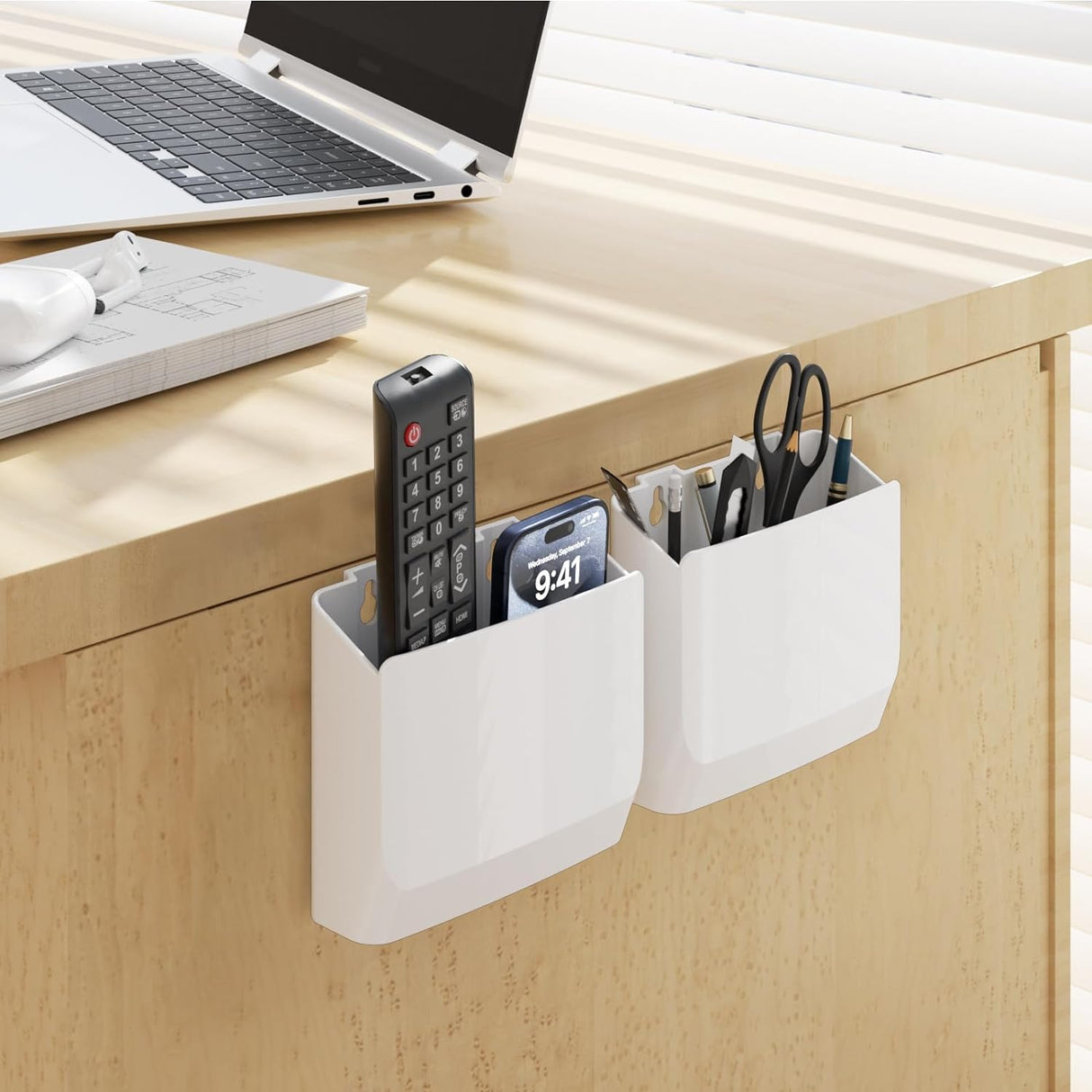 Soporte de Pared para Control Remoto 5 Pulgadas sin Agujeros