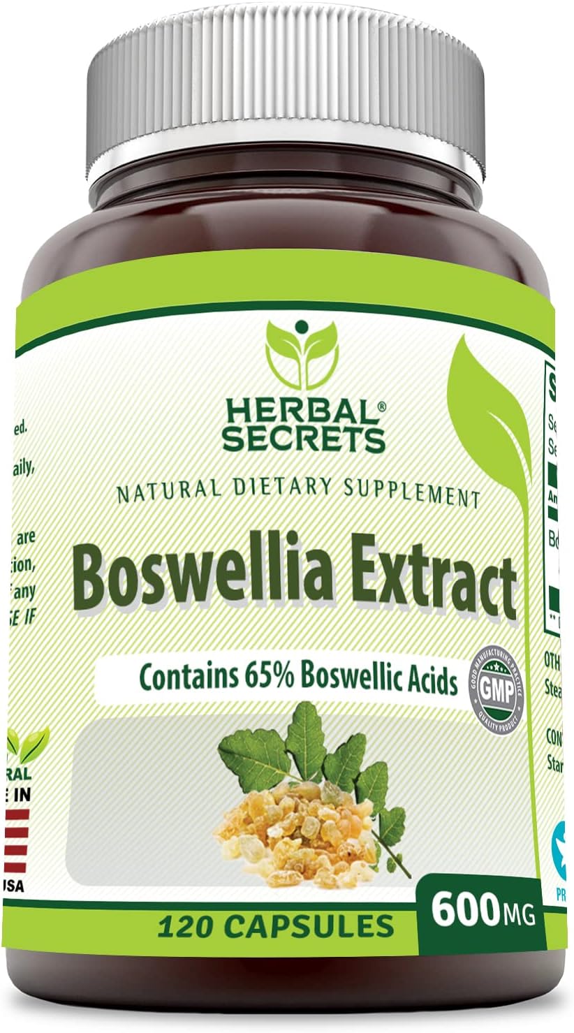 Extracto de Boswellia Serrata 65% Ácidos Boswélicos 600 mg