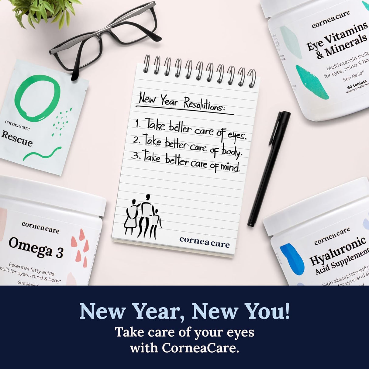 Vitaminas y minerales para los ojos Multivitamínico