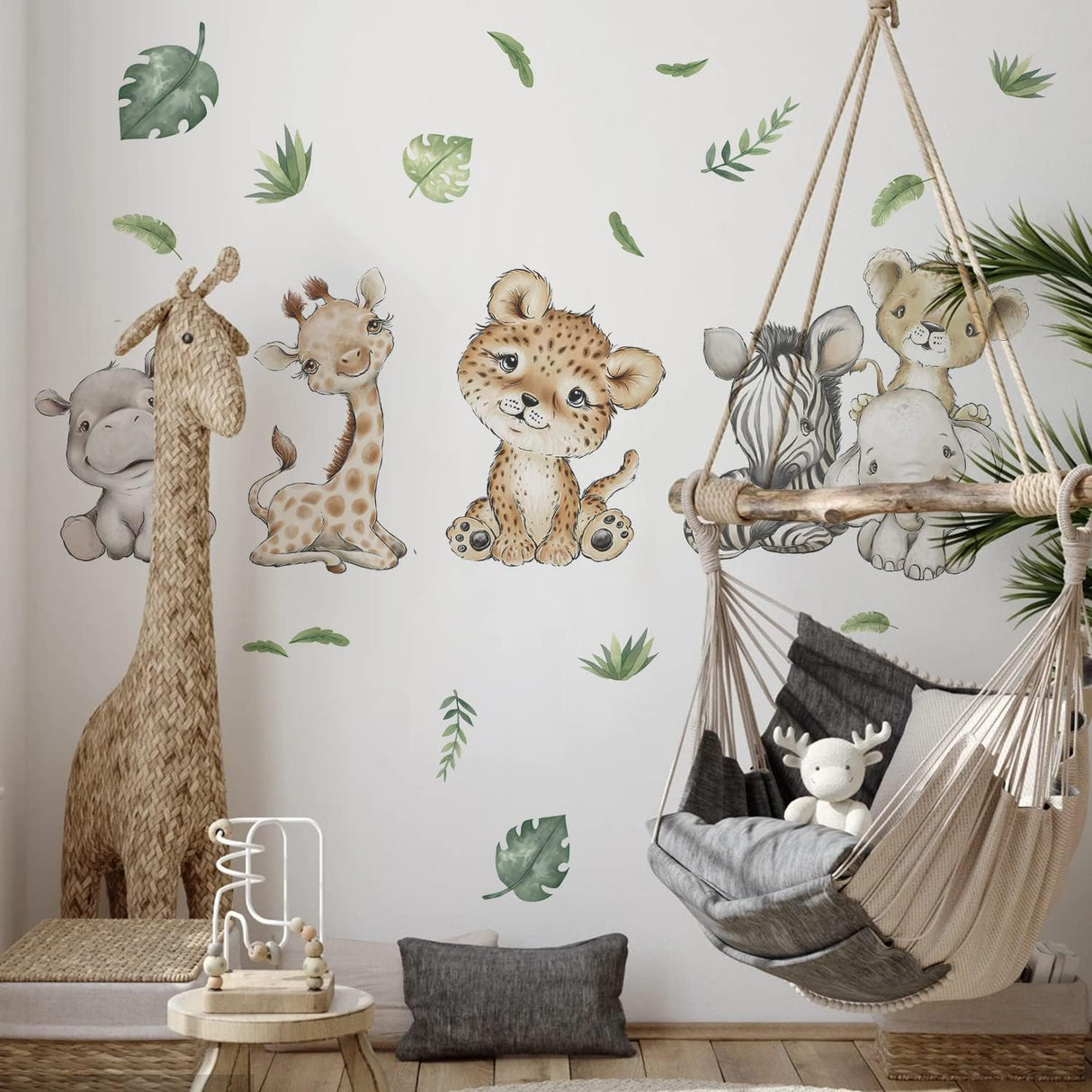 Vinilos Decorativos Safari Yovkky, Animales para Niños