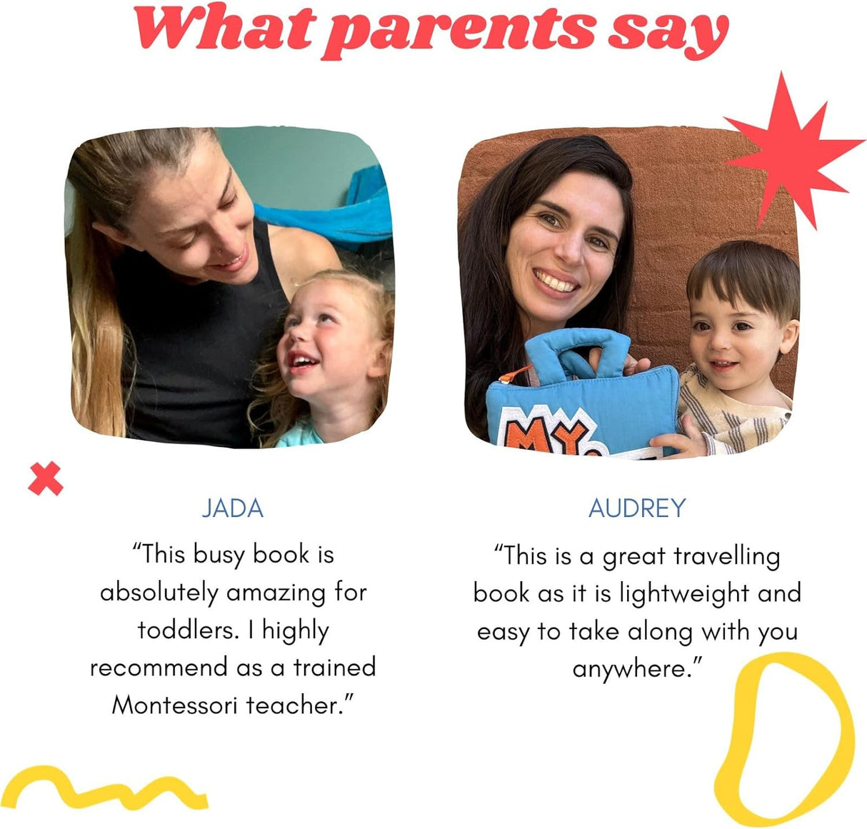 Libro Silencioso - Juguetes de Viaje para Niños, 10 Actividades