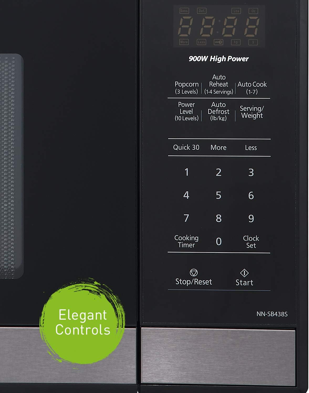 Horno Microondas Compacto Panasonic 0.9 cft NN-SB438S