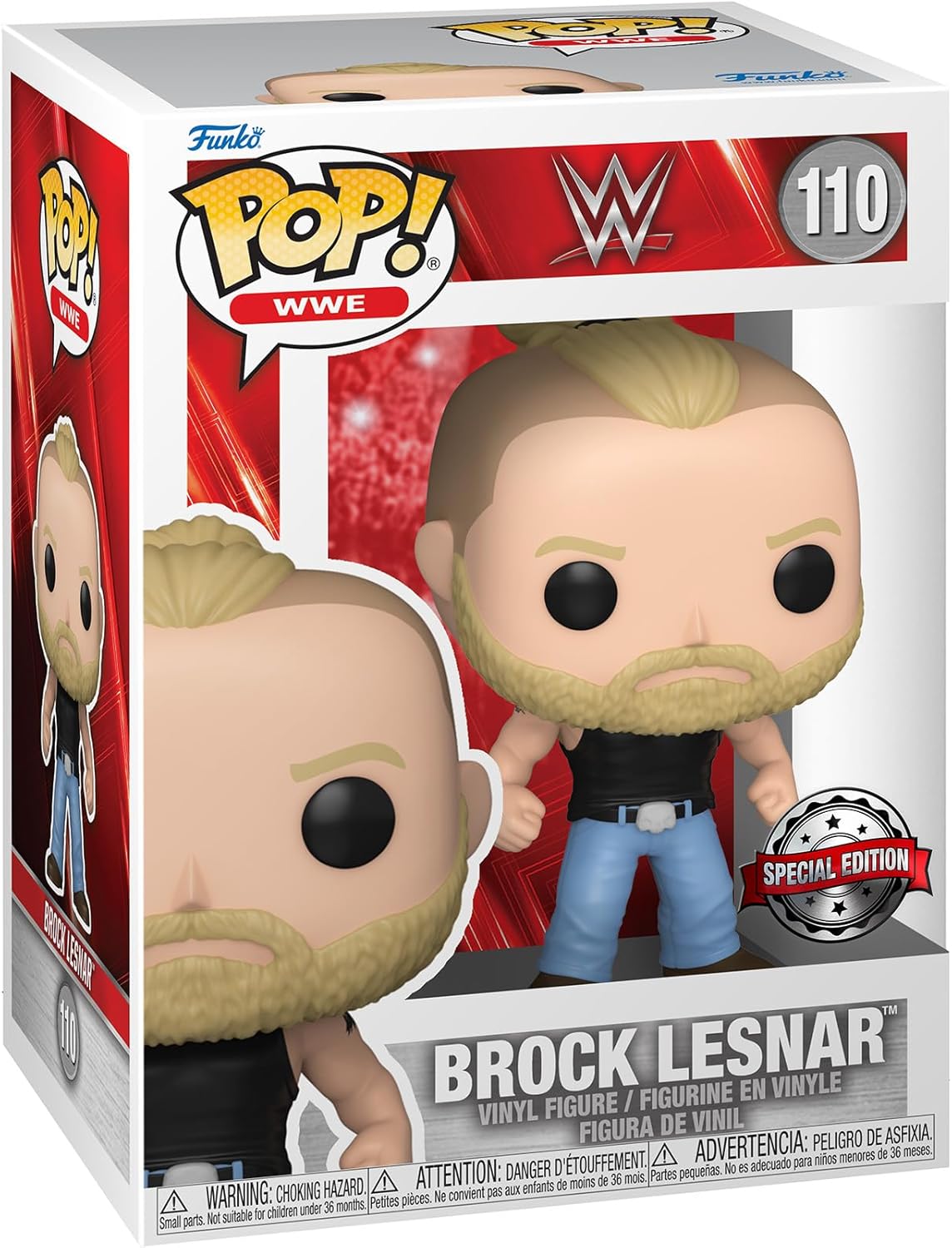 Funko Pop! WWE Brock Lesnar Exclusivo de Amazon coleccionable