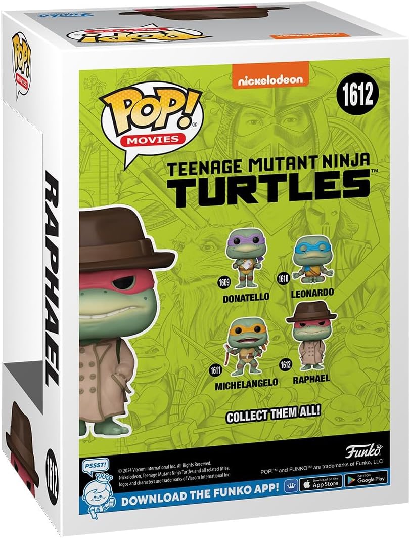Funko Pop! TMNT: Raphael, figura coleccionable de vinilo