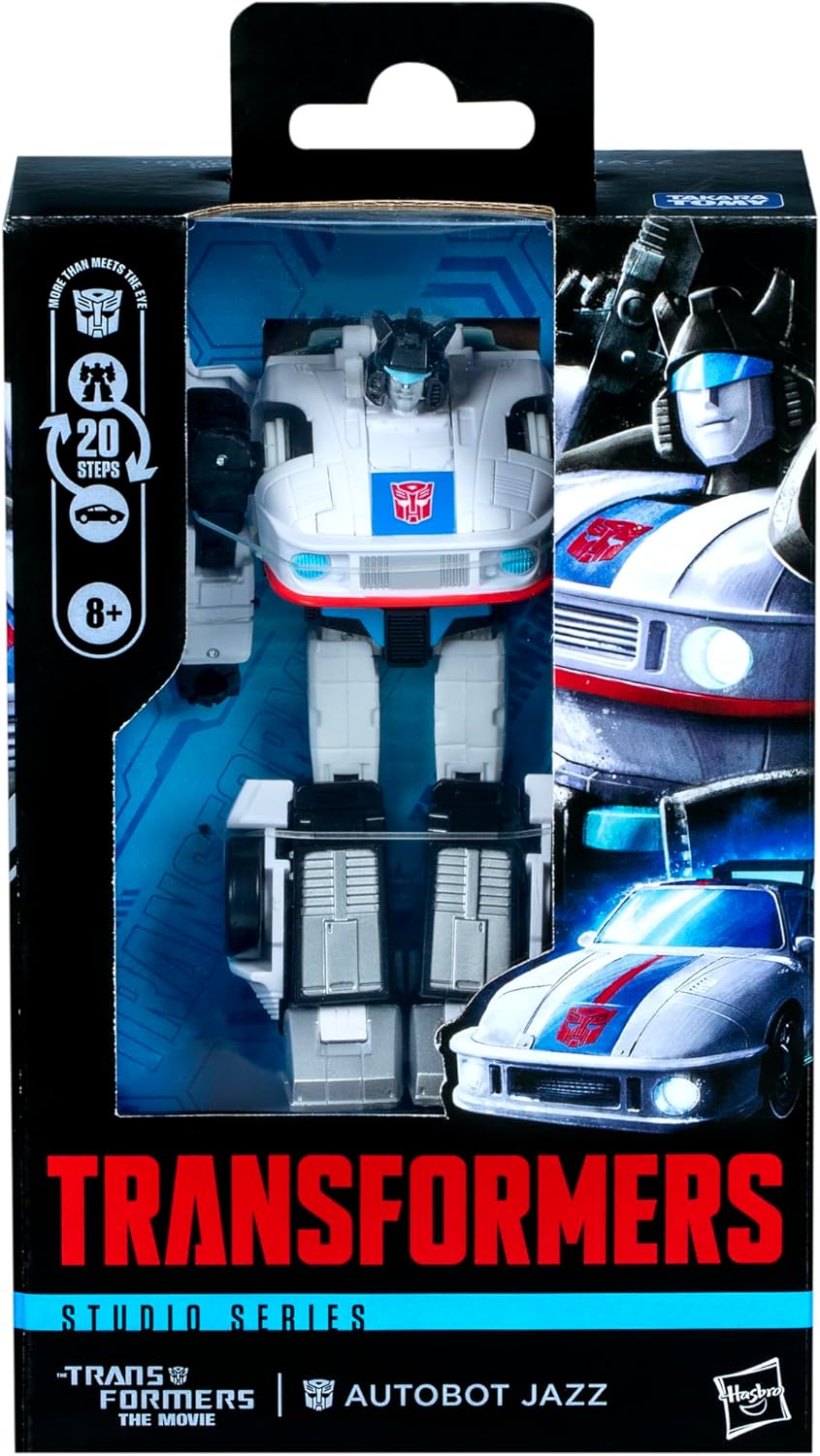 Figurita Autobot Jazz, Transformers, 4.5 Transformable, SS Deluxe