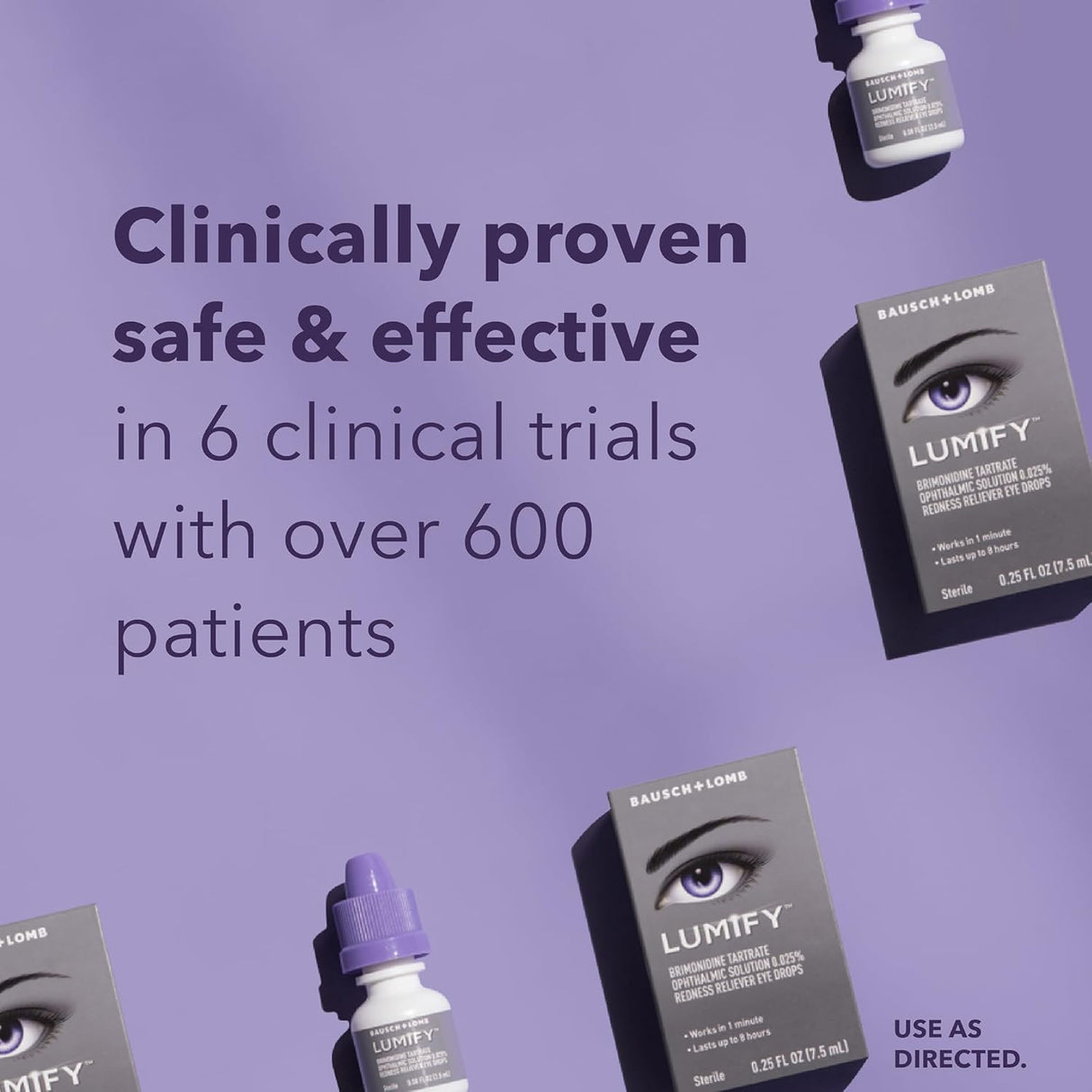 Gotas para ojos LUMIFY, alivio en 0.08 oz (2.5 ml)